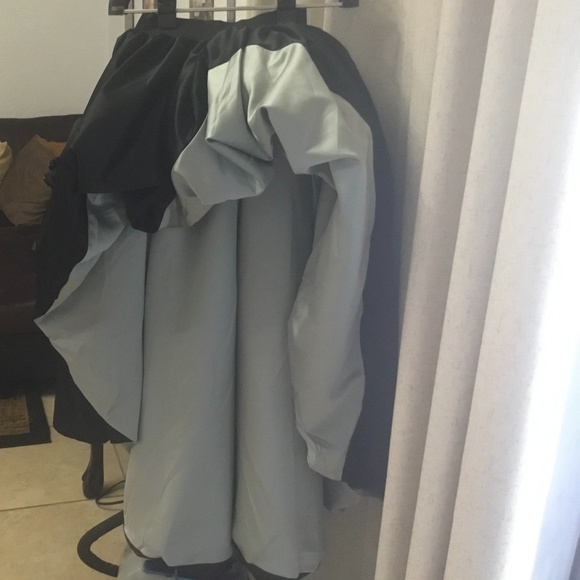 Hi/Low Taffeta Skirt size M/L - Picture 5 of 9